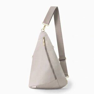 Canvelle Contour Sling Bag Original in Beige Gray
